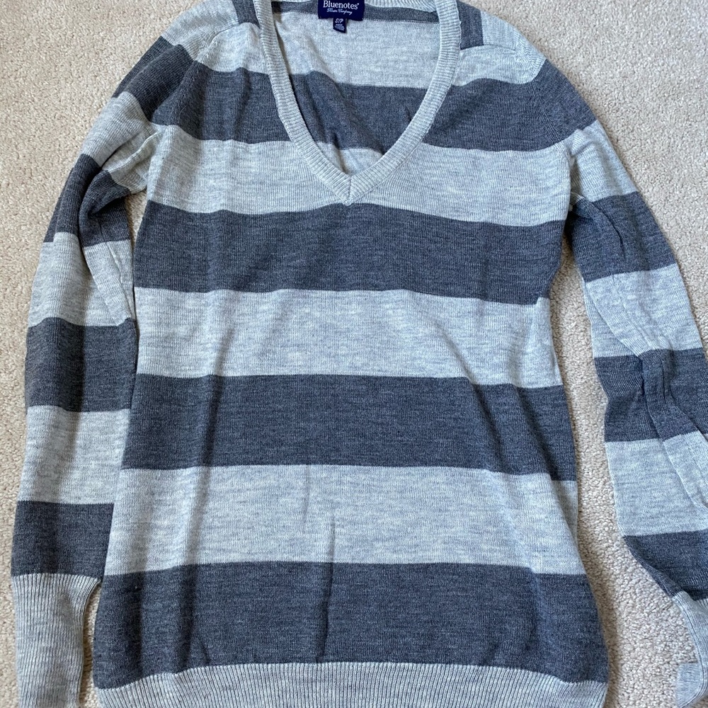 Bluenotes striped sweater
